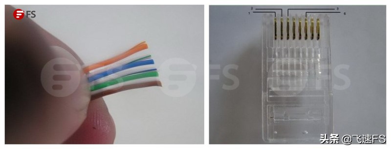 交叉网线水晶头接法_交叉网线_交叉网线的标准线序
